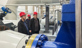 集團公司領導深入公司檢查指導供熱準備工作